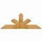 Ekena Millwork Saratoga Rough Sawn Timber Gable Bracket, Western Red Cedar, 60"W x 22"H x 2"D x 6"F, 9/12 Pitch GBW060X22X0206SAR00RWR - alternate 1